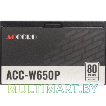Блок питания Accord ACC-W650P 650W картинка 5